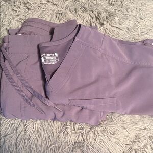 Carhartt Women's Lavender Scrub Set